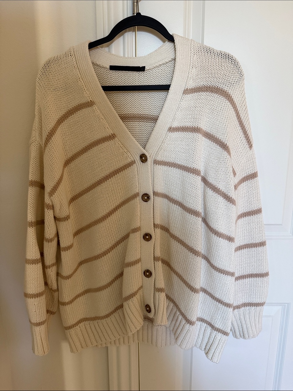 Jenni Kayne Chloe Cream and Oat Cardigan